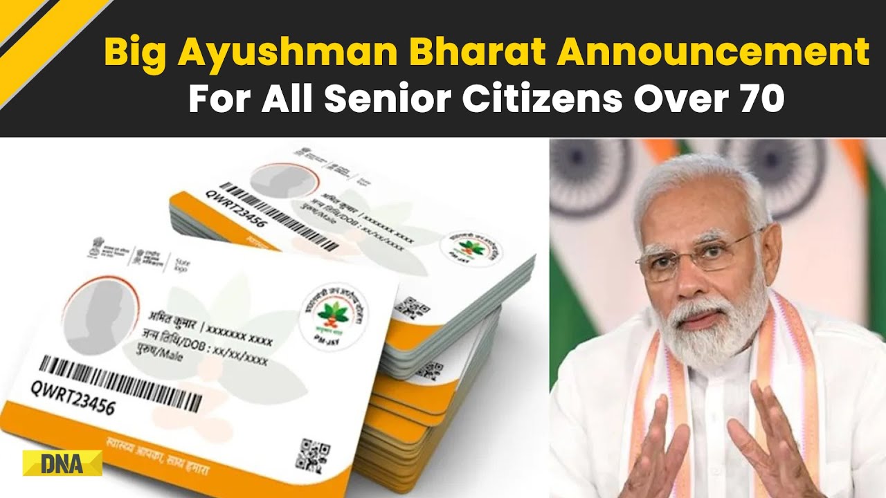 PM Modi Introduces Free Healthcare for Seniors: Ayushman Vaya Vandana Card to Benefit Citizens Aged 70+