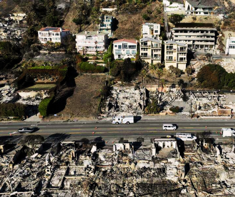 Los Angeles Wildfires Ravage the City as Strong Winds Keep Millions on High Alert