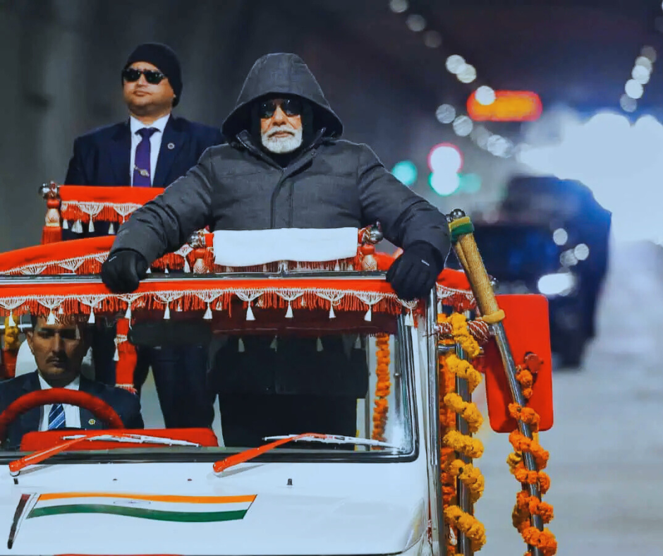 PM Inaugurates Z-Morh Tunnel in Ganderbal, Paving the Way for All-Weather Connectivity to Ladakh