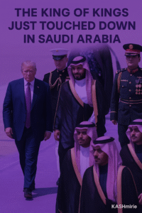 The King Of Kings Just Touched Down In Saudi Arabia