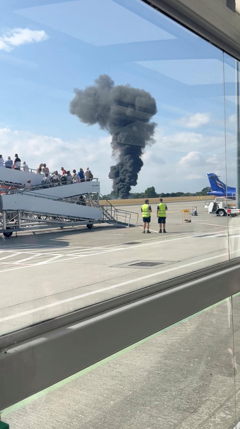 Tragedy Strikes as Plane Crashes at London Southend Airport