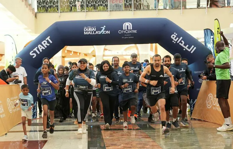 Dubai Runners Beat the Heat at the City’s First “Mallathon”