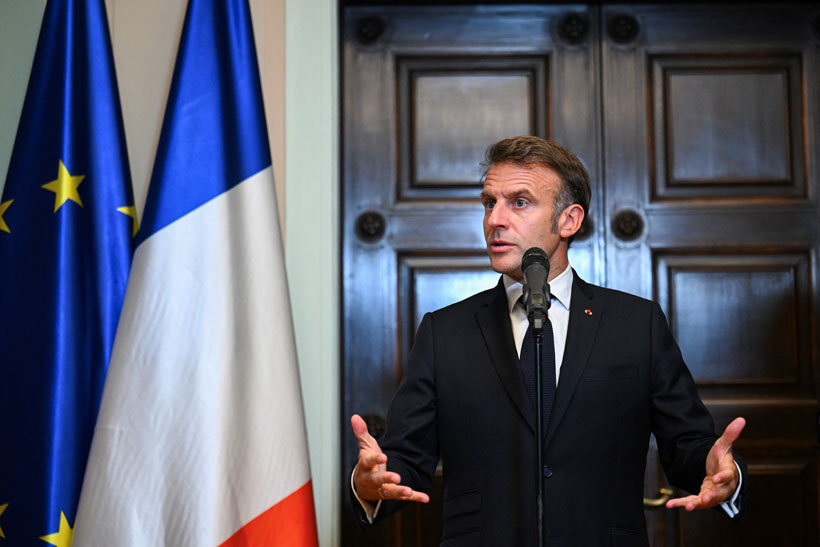 Macron Warns of “Disaster Waiting to Happen” in Gaza, Calls for UN-Led Stabilization Mission