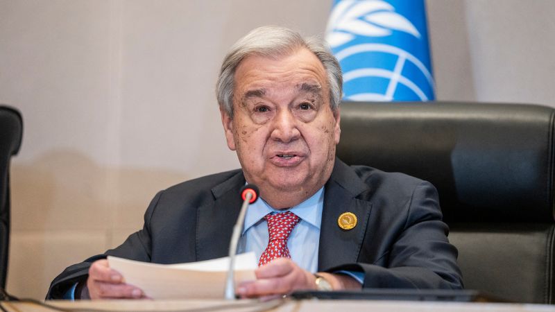 UN Chief: Gandhi’s Message More Urgent Than Ever in a World Fractured by Conflict