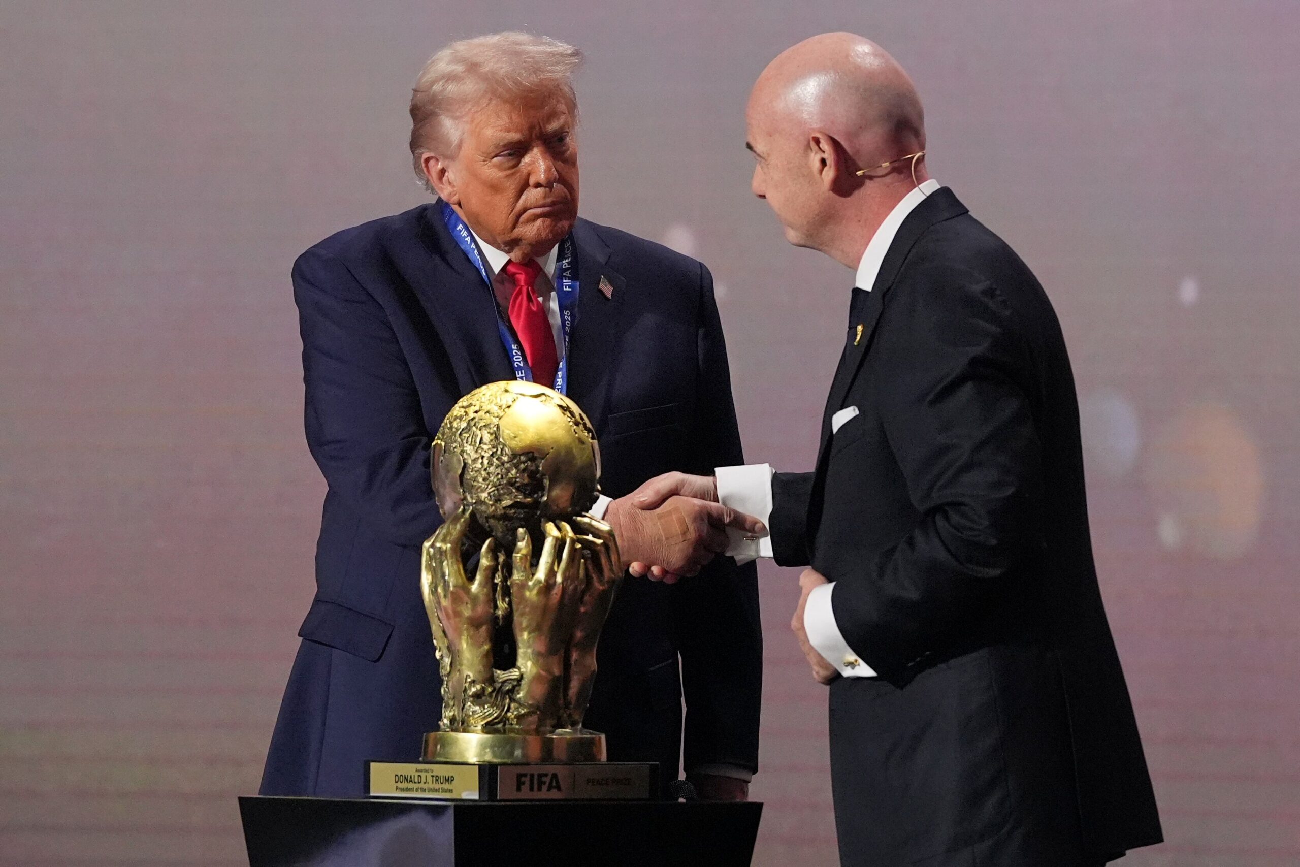 FIFA Awards Trump Peace Prize, Marking a Rare Shift Beyond Sports