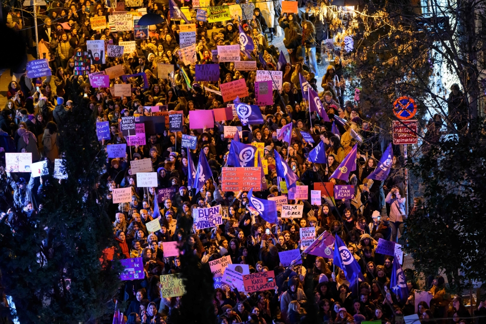 Tens of Thousands Rally Worldwide for Gender Equality and Peace on International Women’s Day