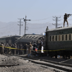 Blast targets military train in Pakistan, 24 dead